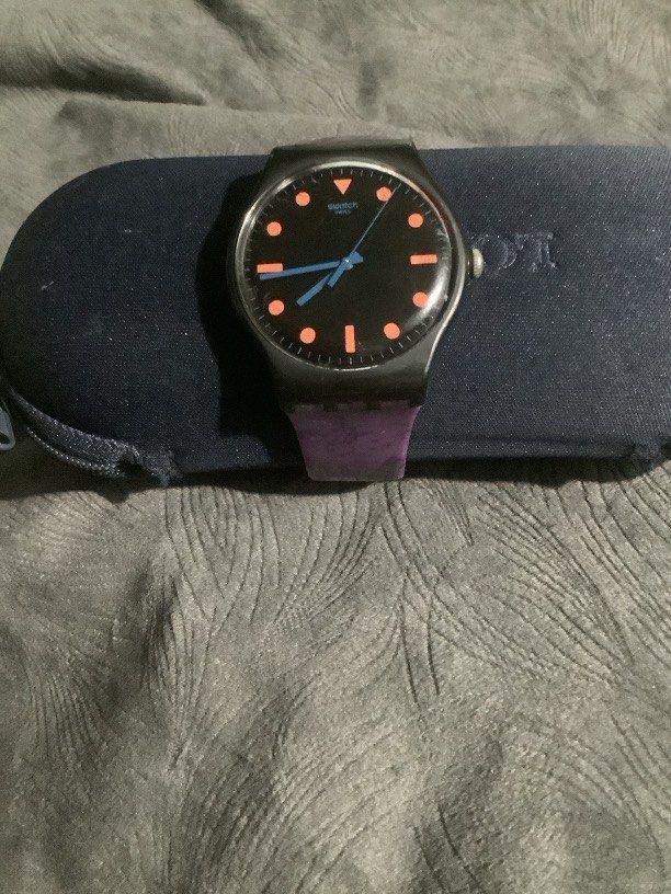 Swatch Quartz Swiss made (Category: Men's Watches) located in Baguio. Submitted by agozun61 (Listing ID 1470269428, Image 1). Description: Quartz swiss made all original parts.good running condition..