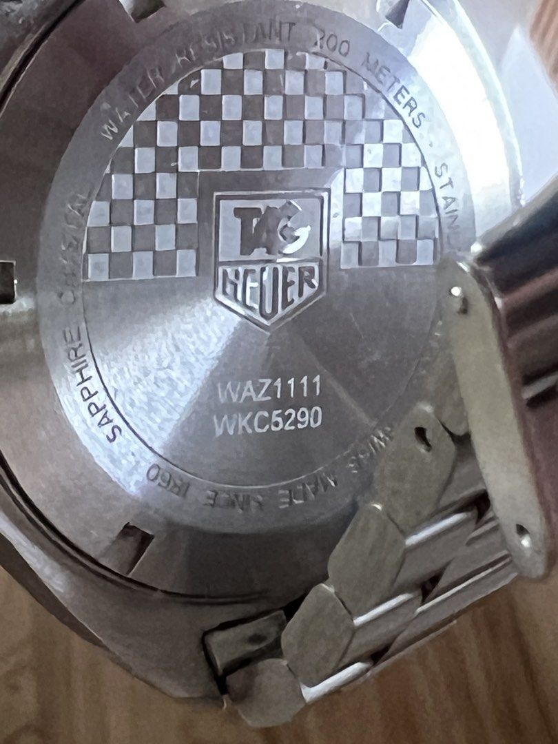 TAG Heuer Formula 1 (41mm) White Dial (Category: Luxury Watches) located in Manila. Submitted by benzong23 (Listing ID 1470145123, Image 3). Description: waz1111wkc5290 41mm White Dial With Box.