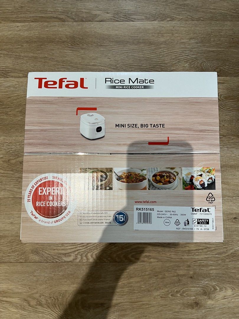 Compact Mate Tefal Rice Mate Mini Rice Cooker RK515165, TV & Home Appliances ...