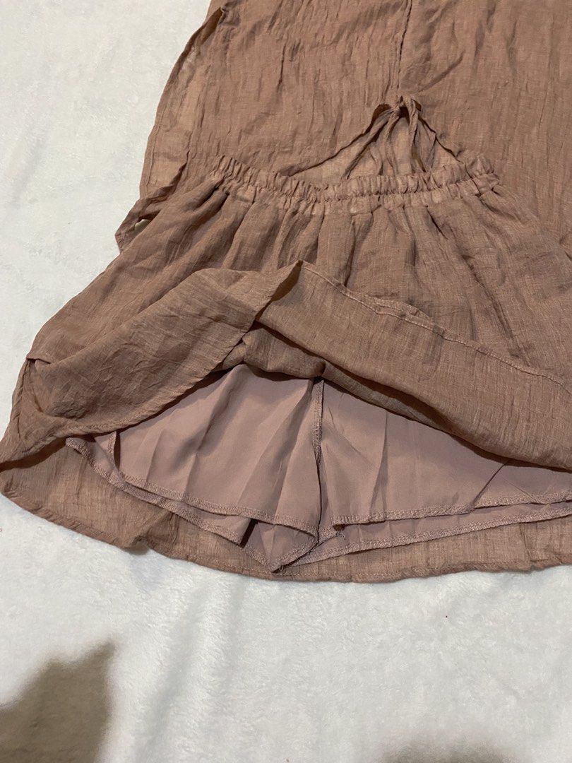 Terno (Category: Sets or Coordinates) located in Pasig City. Submitted by queensclothing (Listing ID 1470183655, Image 3). Description: See through top skort buttom ganda actual kayang small.
