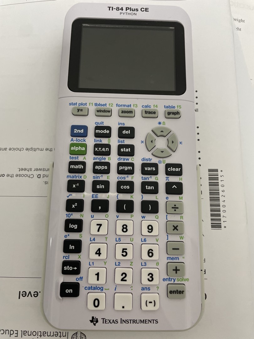 Merophone Instrument Texas Instruments TI-84 Plus CE Python Graphing Calculator, Hobbies ...