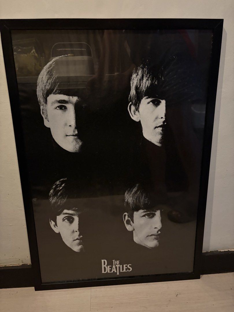 The Beatles Framed Poster (Category: Frames & Pictures) located in Taguig. Submitted by phgreatfinds (Listing ID 1470165587, Image 1). Description: - The Beatles Poster - Includes a sleek, simple black frame ready for hanging - Glass front protection keeps the print clean and safe - Ideal retro wall decor for bedrooms, living rooms, or music dens Price: 2,500.