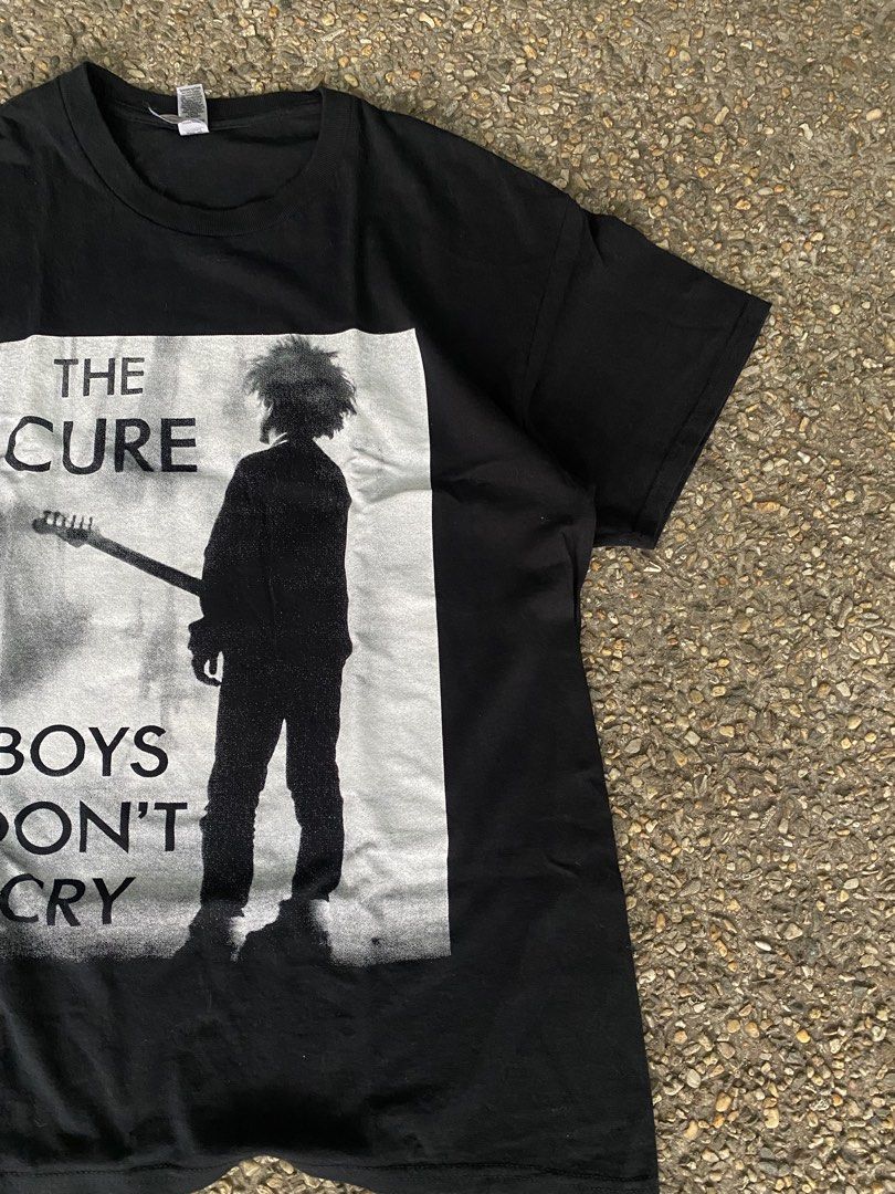 The Cure “Boys Don’t Cry” (Category: Tshirts & Polo Shirts ) located in Caloocan City. Submitted by webspot (Listing ID 1470225351, Image 3). Description: The Cure “Boys Don’t Cry” Size - L Width - 22 Length - 29.