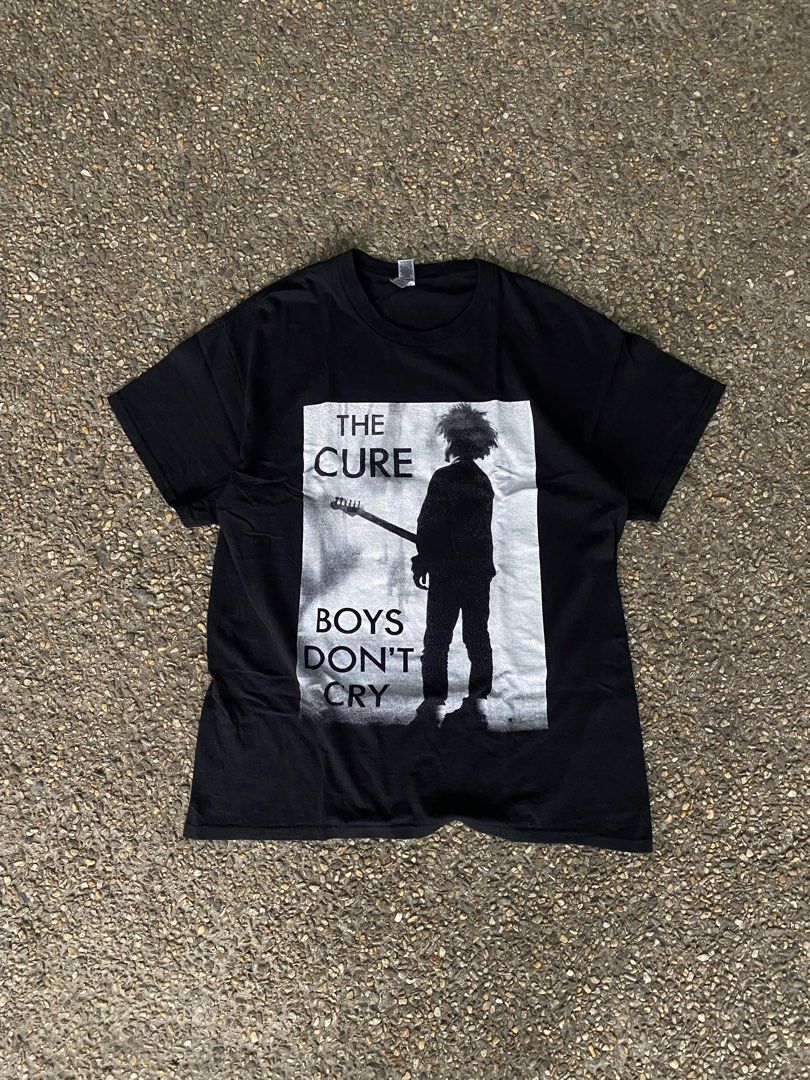 The Cure “Boys Don’t Cry” (Category: Tshirts & Polo Shirts ) located in Caloocan City. Submitted by webspot (Listing ID 1470225351, Image 1). Description: The Cure “Boys Don’t Cry” Size - L Width - 22 Length - 29.