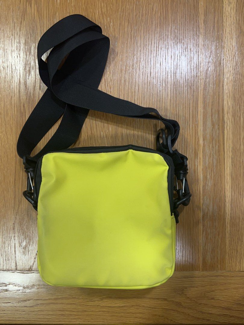 The North Face Neon Yellow Crossbody Bag, Men's Fashion, Bags, Sling ...