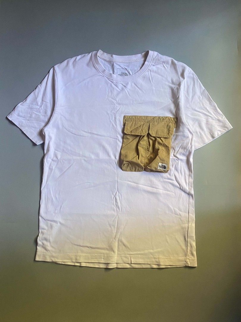 The North Face Pocket Tee (Category: Formal Shirts) located in Angeles City. Submitted by ian.thrift_ph (Listing ID 1470178168, Image 1). Description: W20 L27.5 9/10 Condition Pinhole and stain/need wash Good Condition Fit to Medium to Large.