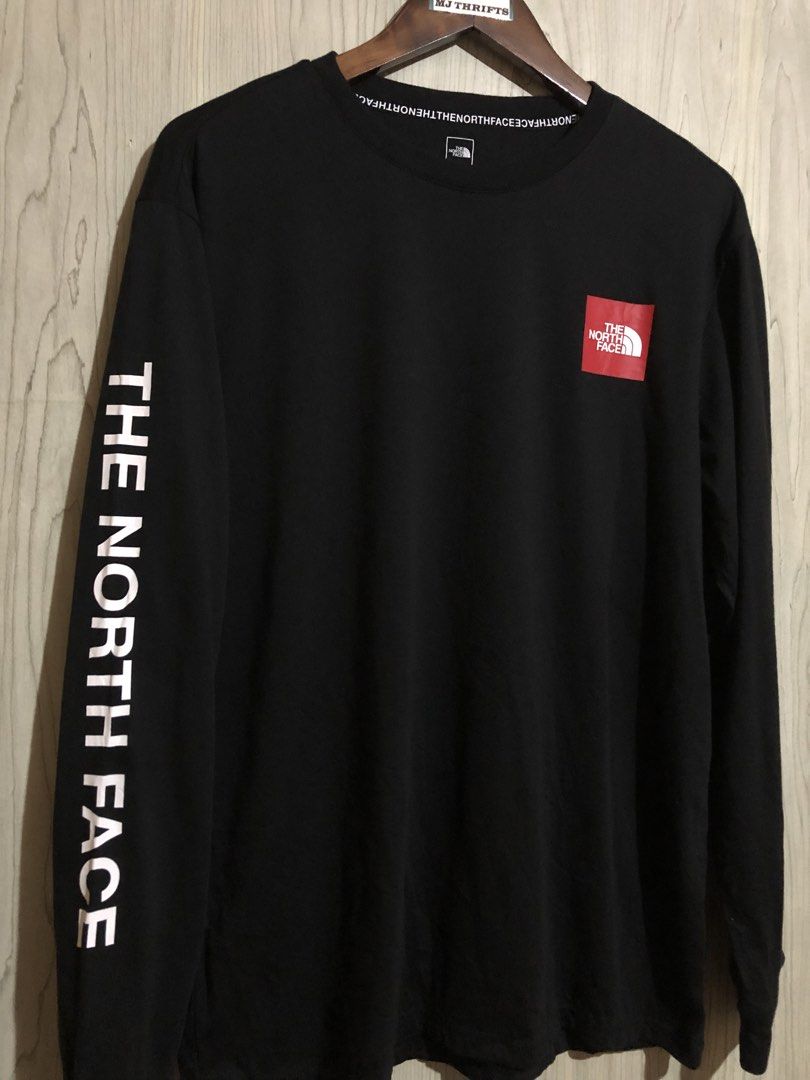 The Northface cotton longsleeve (Category: Coats, Jackets and Outerwear) located in Ozamiz City. Submitted by mj_thrifts (Listing ID 1470267818, Image 3). Description: TNF black cotton longsleeve W:22 x L:29 Excellent condition 9.5/10 550+sf.