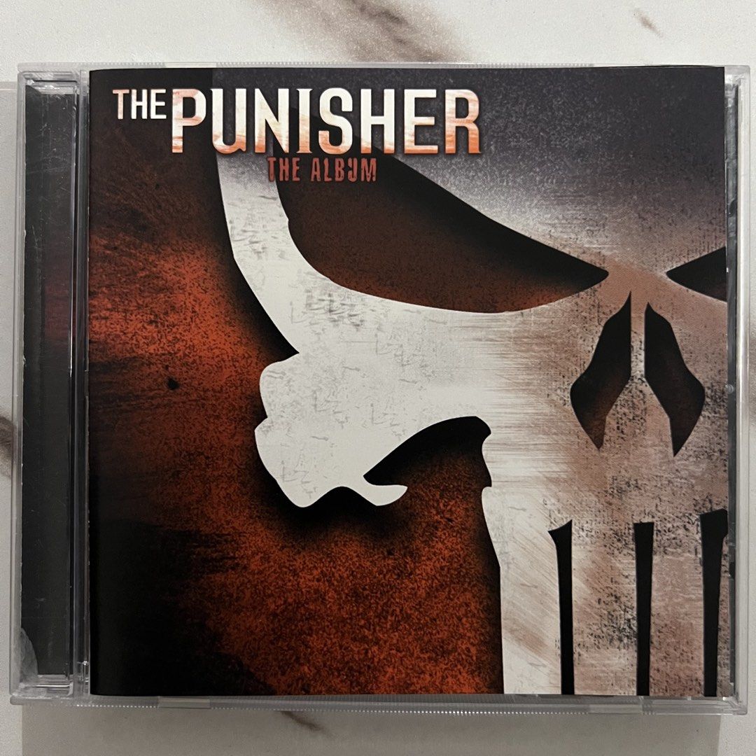 The Punisher - The Album (Category: CDs & DVDs) located in Caloocan City. Submitted by thelittlejewelcase (Listing ID 1470248479, Image 1). Description: featuring : Drowning Pool Puddle Of Mudd Nickelback Amy Lee Strata .