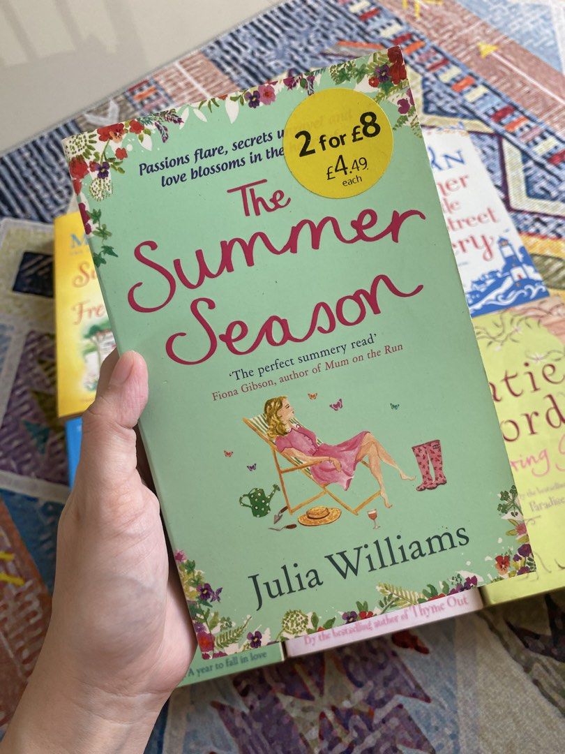 The Summer Season (Category: Storybooks) located in Tanay. Submitted by ideclutter.com (Listing ID 1470227485, Image 1). Description: The Summer Season by Julia Williams ✔️tanning ✔️foxing ❌spine crease.