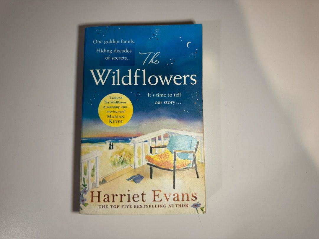The Wildflowers by Harriet Evans - Paperback (Category: Storybooks) located in Quezon City. Submitted by pinkc0conut (Listing ID 1470165302, Image 1). Description: The Wildflowers - Authentic copy - Flaws: spine creases, tanned edges, with slight tear on the front cover (see photo) - Mode of Payment: GCash, payment first.