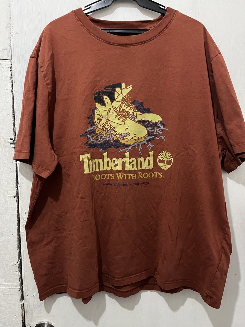 Timberland Graphic Tees BUNDLE DEAL: 2-for-1 (Category: Tshirts & Polo Shirts ) located in Manila. Submitted by becarria_thrift23 (Listing ID 1470250862, Image 3). Description: Get two original Timberland graphic tees for the price of one! Perfect for everyday casual wear, oversized fits, or street style Navy Timberland Graphic Tee JPG + 1 Size: XXL / Regular Fit JPG Details: Front tag logo & stacked back graphic print (“Established 1973 - Embrac
