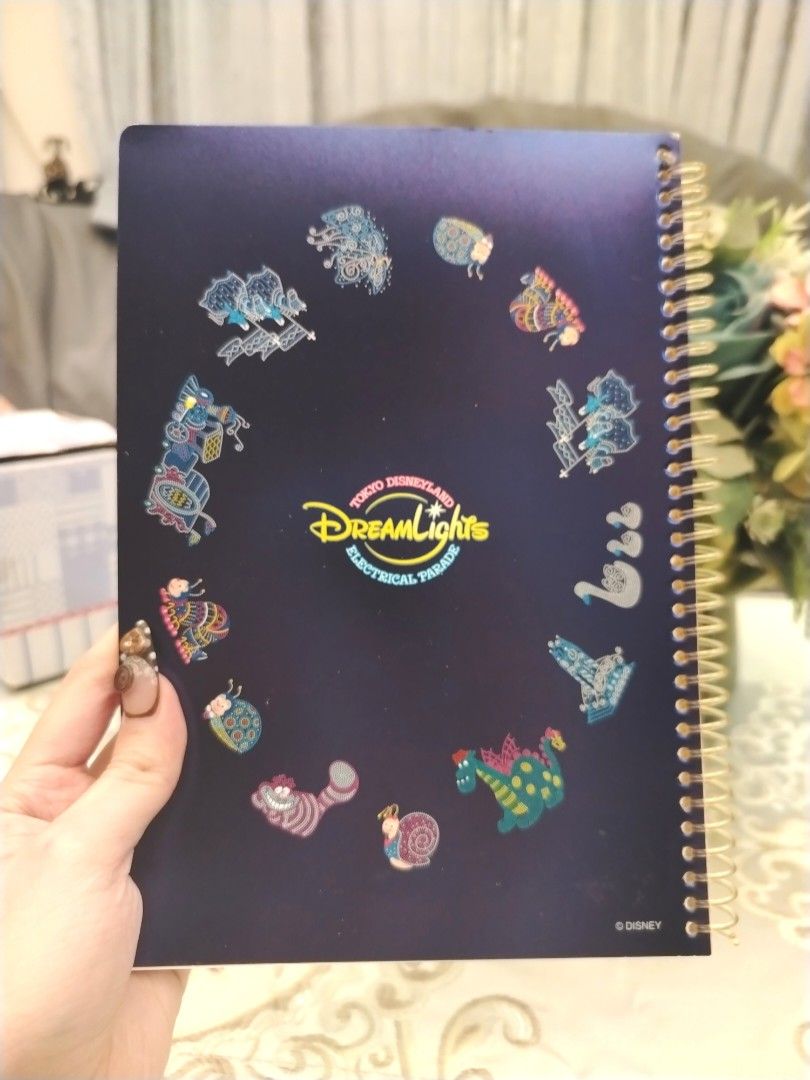 Tokyo Disney Dreamlights Electrical Parade Notebook (Category: Stationery & School Supplies) located in San Fernando. Submitted by jpmarketplace2023 (Listing ID 1470188278, Image 2). Description: 💚 All items are authentic from Japan. 💛 MOP: GCash (❌️ GCash Protect) 🩵 MOD: LBC only (❌️ S. Checkout, COD, COP) 💙 Meet-up: Vista Mall, San Fernando, Pampanga 💜 All items are on-hand. 🧡 First to pay gets the item first. ❤️ Breakable items are packe
