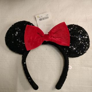 Tokyo Disney Resort Black Studded Minnie Mouse Ears Headband, Women's ...