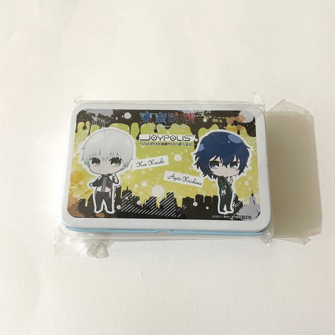 Tokyo Ghoul × JOYPOLIS Collaborations Tin Case (Category: Other Stationery & Craft) located in Butuan. Submitted by paperlueur (Listing ID 1470186683, Image 1). Description: .