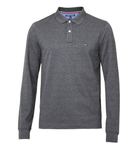 TOMMY HILFIGER (Category: Tshirts & Polo Shirts ) located in Quezon City. Submitted by fast_break (Listing ID 1470254250, Image 1). Description: TOMMY HILFIGER POLO COLOR: CHARCOAL GREY SIZE: S ON TAG DIMES: W18 x 28L📏 COLOR RATE:9.8/10 EXCELLENT CONDITION AS NEW ✅ NO ISSUE LOC:NOVA QC📍 DM TO PURCHASE 💌.