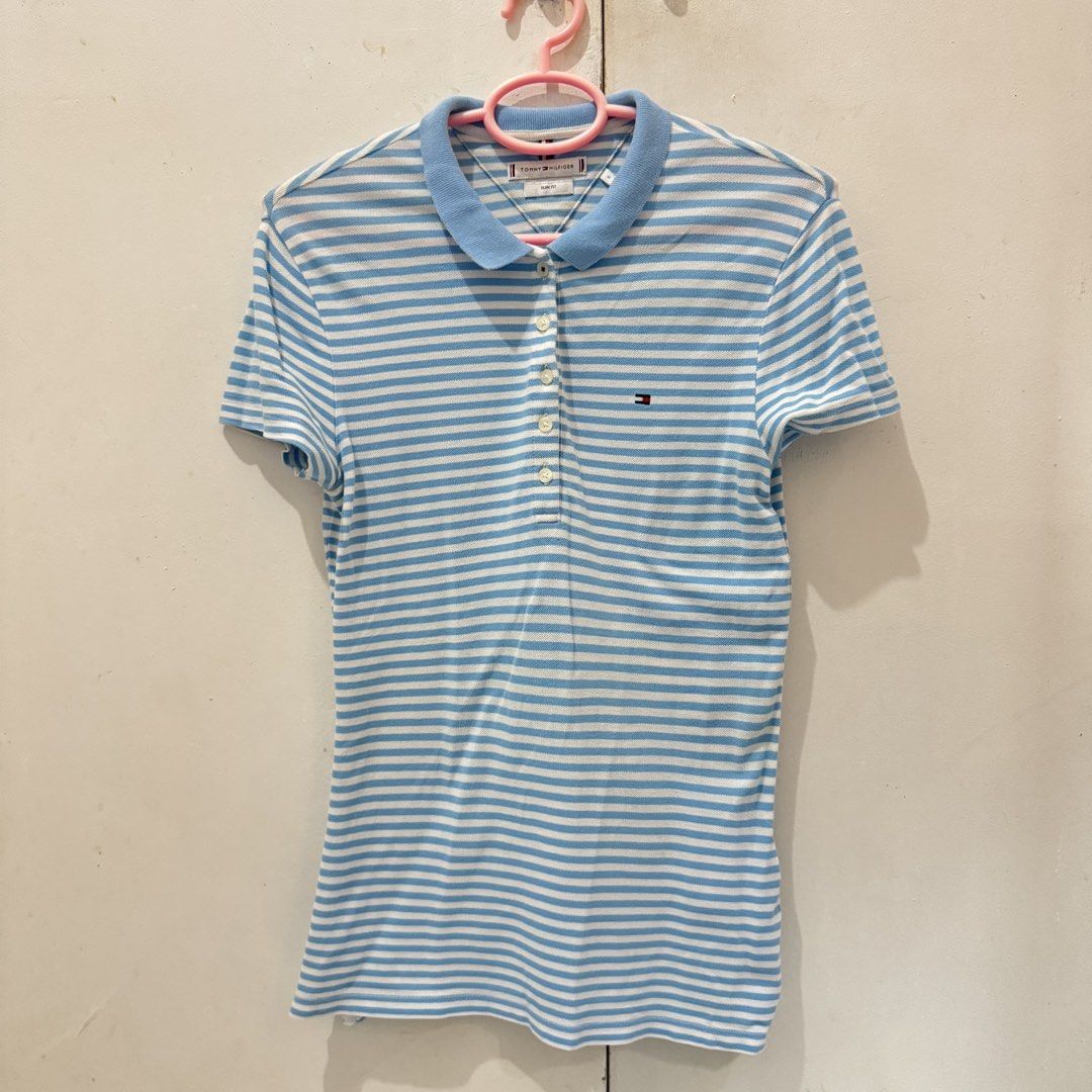 Tommy Hilfiger Polo (Category: Blouses) located in Makati City. Submitted by iammvenice (Listing ID 1470283605, Image 1). Description: -fits s-m.
