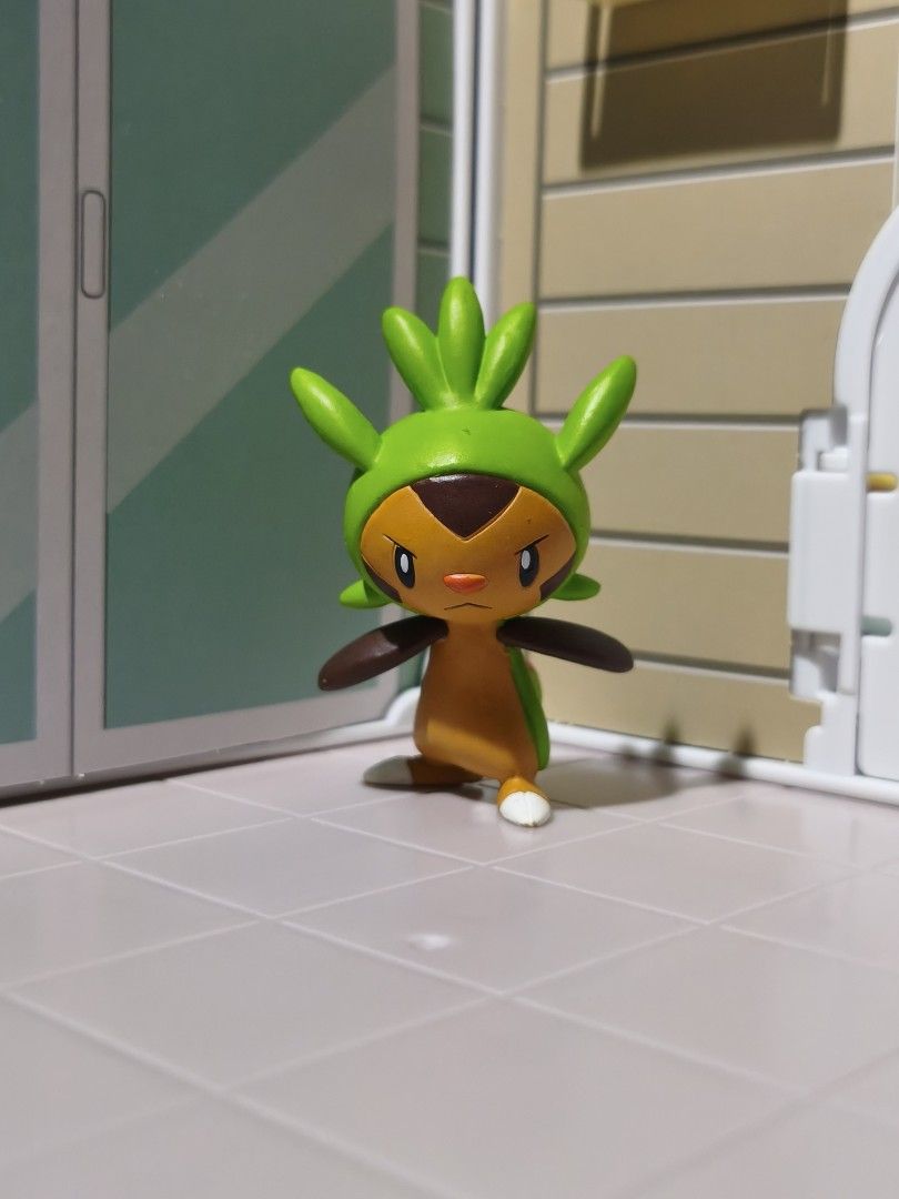 TOMY Pokemon Figure - Chespin (battle pose) (Category: Action & Battle Toys) located in Taguig. Submitted by lilrootshop (Listing ID 1470176557, Image 1). Description: ***Crossposted*** Price: 350 AUTHENTIC Pass sa lowballers! First to pay basis. No COD. For item reservation, a down payment of 50% or 100 pesos (whichever is less) is required. Down payment is non-refundable. One month reservation only. Location: Taguig (near BGC) MOP: GCash / Maya