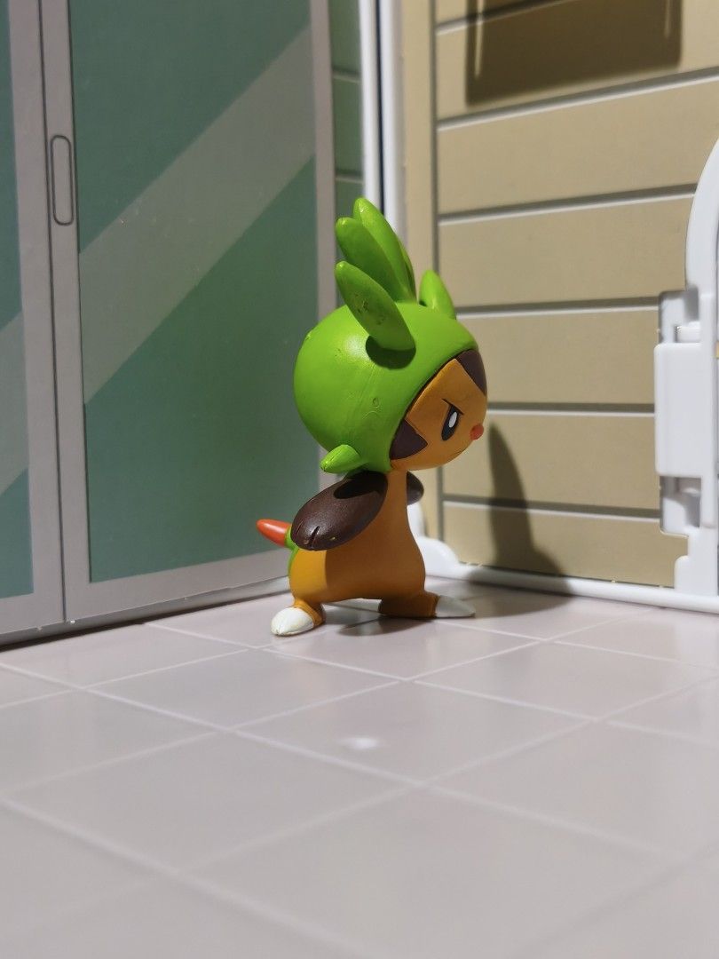 TOMY Pokemon Figure - Chespin (battle pose) (Category: Action & Battle Toys) located in Taguig. Submitted by lilrootshop (Listing ID 1470176557, Image 3). Description: ***Crossposted*** Price: 350 AUTHENTIC Pass sa lowballers! First to pay basis. No COD. For item reservation, a down payment of 50% or 100 pesos (whichever is less) is required. Down payment is non-refundable. One month reservation only. Location: Taguig (near BGC) MOP: GCash / Maya
