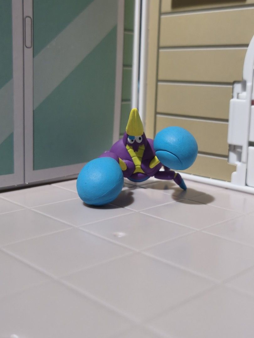 TOMY Pokemon Figure - Crabrawler (Category: Action & Battle Toys) located in Taguig. Submitted by lilrootshop (Listing ID 1470177164, Image 1). Description: ***Crossposted*** Price: 500 AUTHENTIC Pass sa lowballers! First to pay basis. No COD. For item reservation, a down payment of 50% or 100 pesos (whichever is less) is required. Down payment is non-refundable. One month reservation only. Location: Taguig (near BGC) MOP: GCash / Maya / GoTyme /