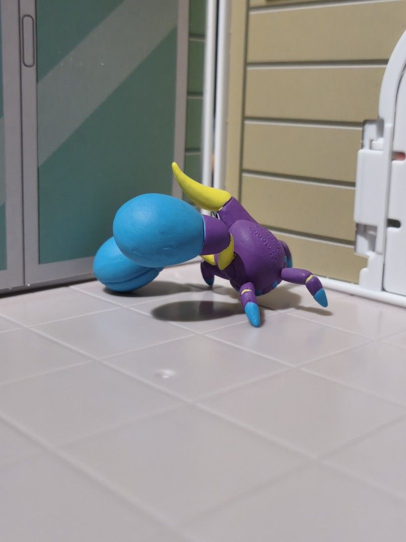 TOMY Pokemon Figure - Crabrawler (Category: Action & Battle Toys) located in Taguig. Submitted by lilrootshop (Listing ID 1470177164, Image 2). Description: ***Crossposted*** Price: 500 AUTHENTIC Pass sa lowballers! First to pay basis. No COD. For item reservation, a down payment of 50% or 100 pesos (whichever is less) is required. Down payment is non-refundable. One month reservation only. Location: Taguig (near BGC) MOP: GCash / Maya / GoTyme /