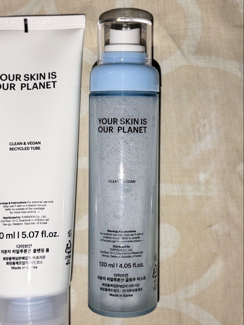 Torriden Dive In Glow Mist 120 mL (Category: Face Care) located in Manila. Submitted by sorakaaaqt (Listing ID 1470273611, Image 2). Description: Torriden Dive In Glow Mist 120 mL - complete set with box.