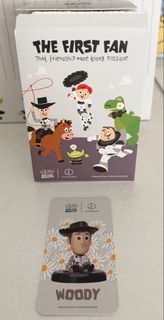 WTT PEACEMINUSONE x Disney Pixar The First Fan Toy Story Woody Figure ...