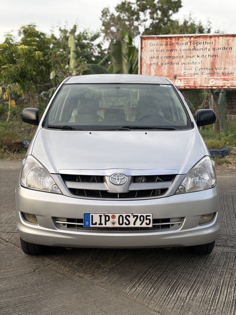 Toyota Innova (Category: Used Cars) located in Las Pinas. Submitted by nathrib (Listing ID 1470177153, Image 2). Description: 🚗 FOR SALE: 2005 TOYOTA INNOVA J 🔥 💰 ₱228,000 — Negotiable Upon Viewing 💎 Silver | Gasoline | Manual Transmission ✅ 124,xxx KM — Legit Mileage ✅ 7–8 Seater — Family & Business Use ✅ Presentable Paint ✅ Ice-Cold Aircon ❄️ ✅ Registered Until Next Year ✅ Complete Legal Documents 💯 Practical, spacious, and ready for its n