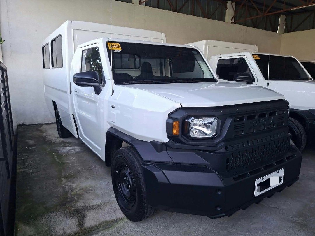 Toyota Tamaraw (Category: Used Cars) located in San Pedro. Submitted by jheck0 (Listing ID 1470349144, Image 1). Description: FOR SALE ‼️ 🛞 2025 Toyota Tamaraw FX Asking Price: ₱788,000 - Fix Details: ✅2025 model ✅7K Mileage ✅ Manual Transmission ✅All original ✅Diesel engine ✅Cold Dual AC ✅Original Paint, 3M Tint ✅OEM Toyota Matting + ✅Customized Rear Matting ✅DVD Stereo ✅Complete original papers ✔️NO ISSUE ✔️FRESH IN & OUT ✔️GOOD CONDITION 📍St