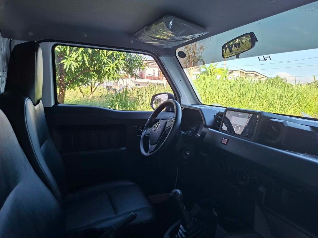 Toyota Tamaraw (Category: Used Cars) located in San Pedro. Submitted by jheck0 (Listing ID 1470349144, Image 3). Description: FOR SALE ‼️ 🛞 2025 Toyota Tamaraw FX Asking Price: ₱788,000 - Fix Details: ✅2025 model ✅7K Mileage ✅ Manual Transmission ✅All original ✅Diesel engine ✅Cold Dual AC ✅Original Paint, 3M Tint ✅OEM Toyota Matting + ✅Customized Rear Matting ✅DVD Stereo ✅Complete original papers ✔️NO ISSUE ✔️FRESH IN & OUT ✔️GOOD CONDITION 📍St