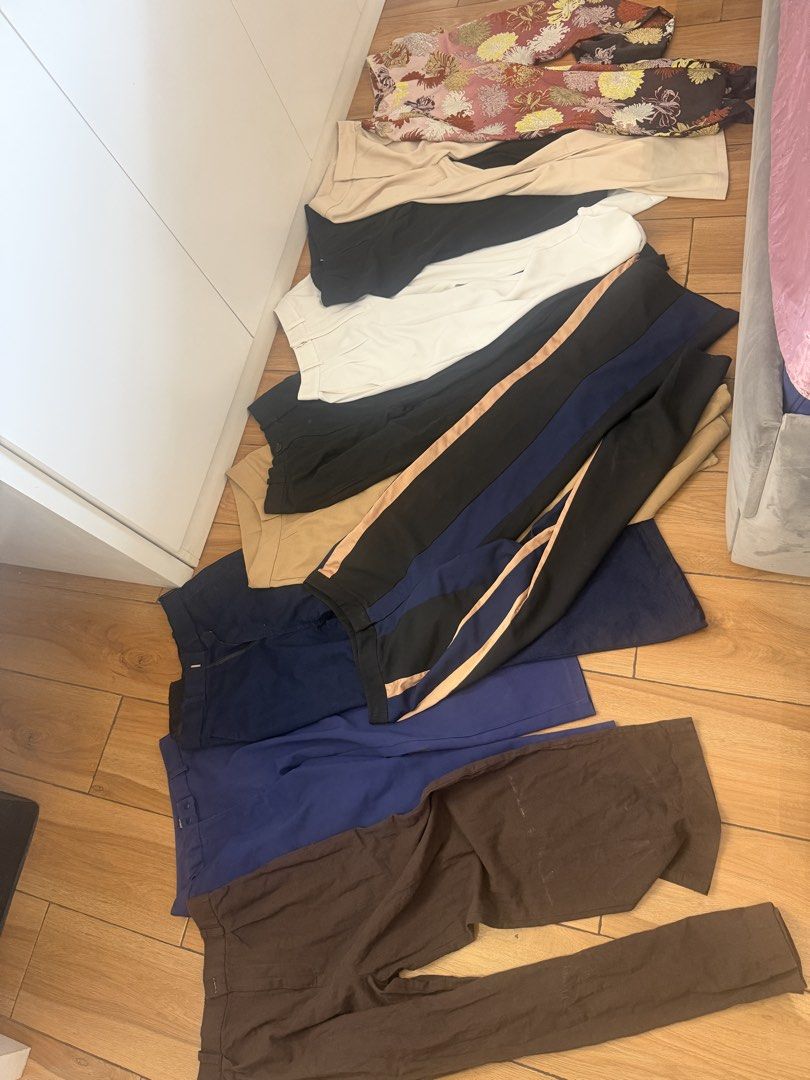 Trousers BUNDLE 10 PCS zara stradivarius etc (Category: Other Bottoms) located in Quezon City. Submitted by destashingmycloset (Listing ID 1470193239, Image 1). Description: .