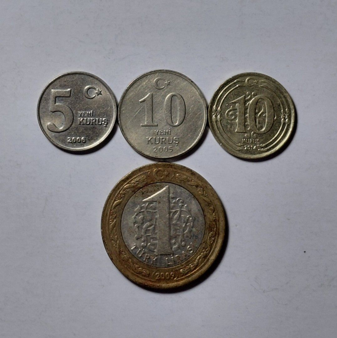 Turkey Coin Set (Category: Currency) located in Tagbilaran City. Submitted by bennycollectibles (Listing ID 1470199497, Image 1). Description: •Add an additional 150 for shipping.