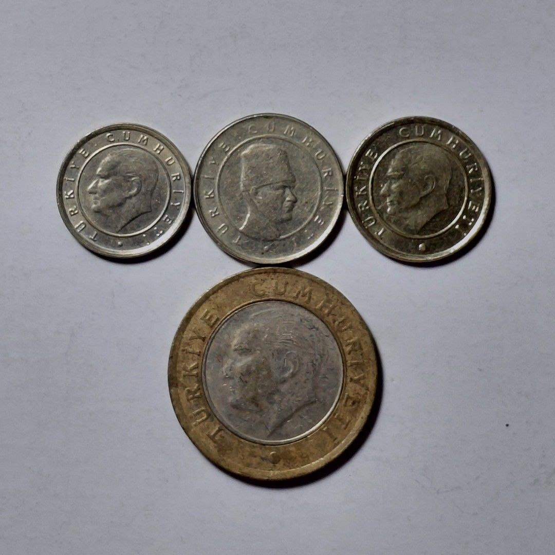 Turkey Coin Set (Category: Currency) located in Tagbilaran City. Submitted by bennycollectibles (Listing ID 1470199497, Image 2). Description: •Add an additional 150 for shipping.