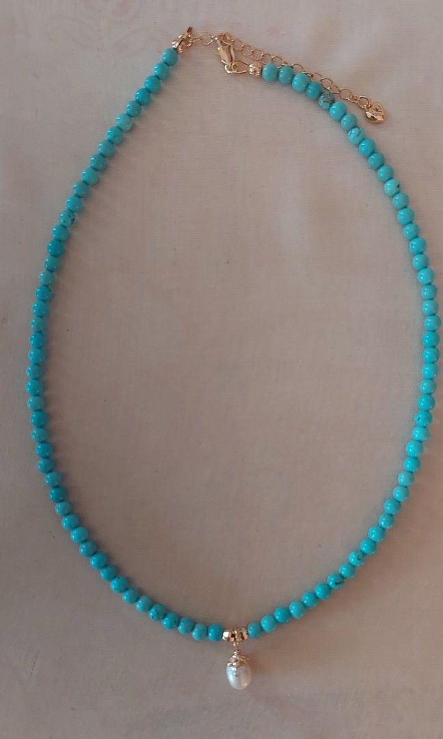 Turquoise Necklace (Category: Necklaces) located in Gapan. Submitted by purseofjune (Listing ID 1470215487, Image 2). Description: .