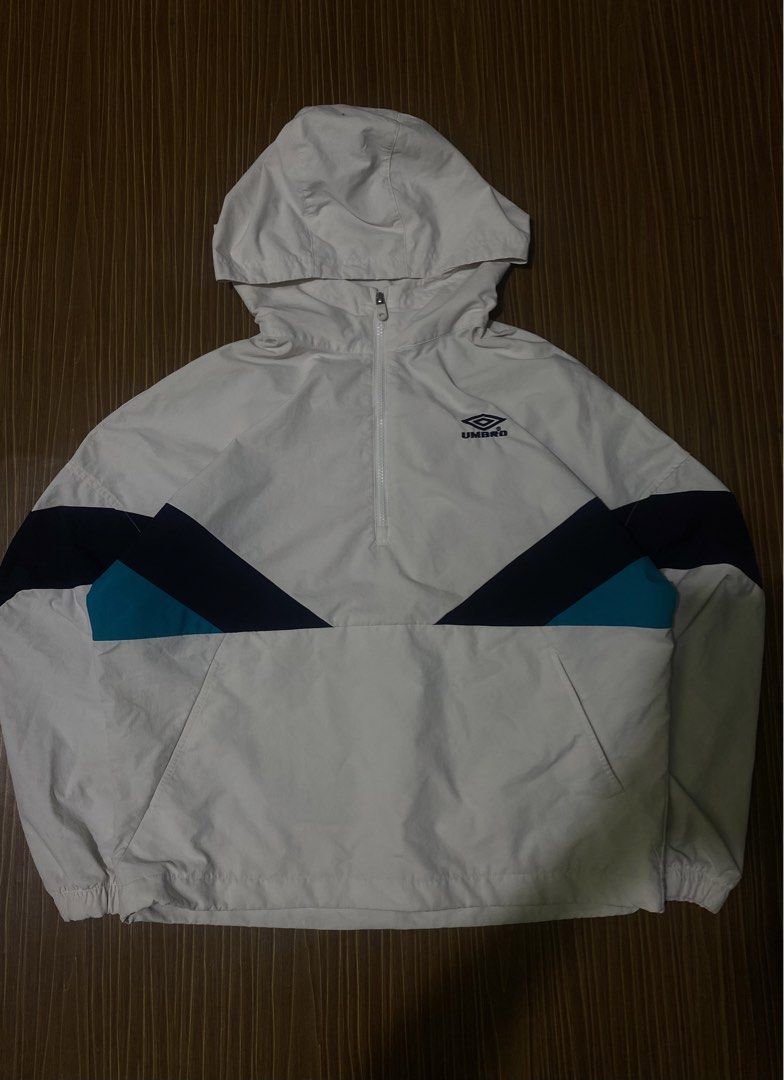 Umbro Archive Club Windbreaker Jacket (Category: Coats, Jackets and Outerwear) located in Bansalan. Submitted by cjs_thrift (Listing ID 1470188125, Image 1). Description: - LARGE - DIMENSIONS: 22 by 25 - COLOR RATE:9.5/10 - VERY GOOD CONDITION - COMPLETE TAGS - NEED WASH.