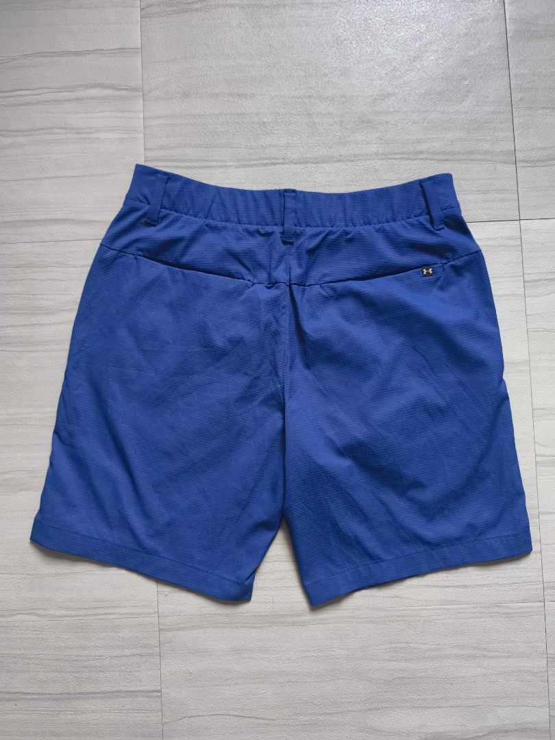 Under Armour Blue Golf Shorts Size 32 (Category: Shorts) located in Talisay. Submitted by jppppppppp (Listing ID 1470232351, Image 3). Description: UA Golf/Tactical Shorts Quick Dry Light Weight Stretch Sky Blue Color Tagged as 32 Actual Dimensions W 32 L 18 Excellent Condition 8️⃣9️⃣0️⃣+SF 09472849954.