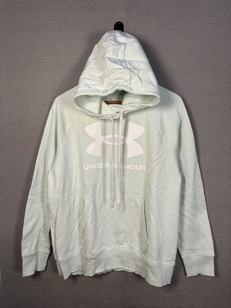 UNDER ARMOUR HOODIE JACKET (Category: Coats, Jackets and Outerwear) located in Rizal. Submitted by jamesthrift (Listing ID 1470167944, Image 1). Description: UNDER ARMOUR HOODIE JACKET Size : XL Dimes: -width 24 -length 26 Condition: Excellent Color Rate: 9.5 Issue: none 🏷️349+sf.