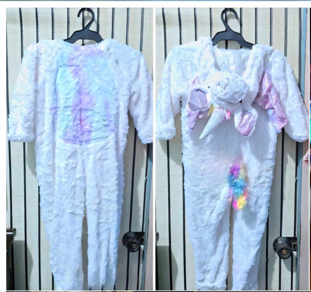 Unicorn costume 2-3 y/o (Category: Babies & Kids Fashion) located in Pasig City. Submitted by dolliesandpastels (Listing ID 1470056167, Image 1). Description: 2-3 y/o.