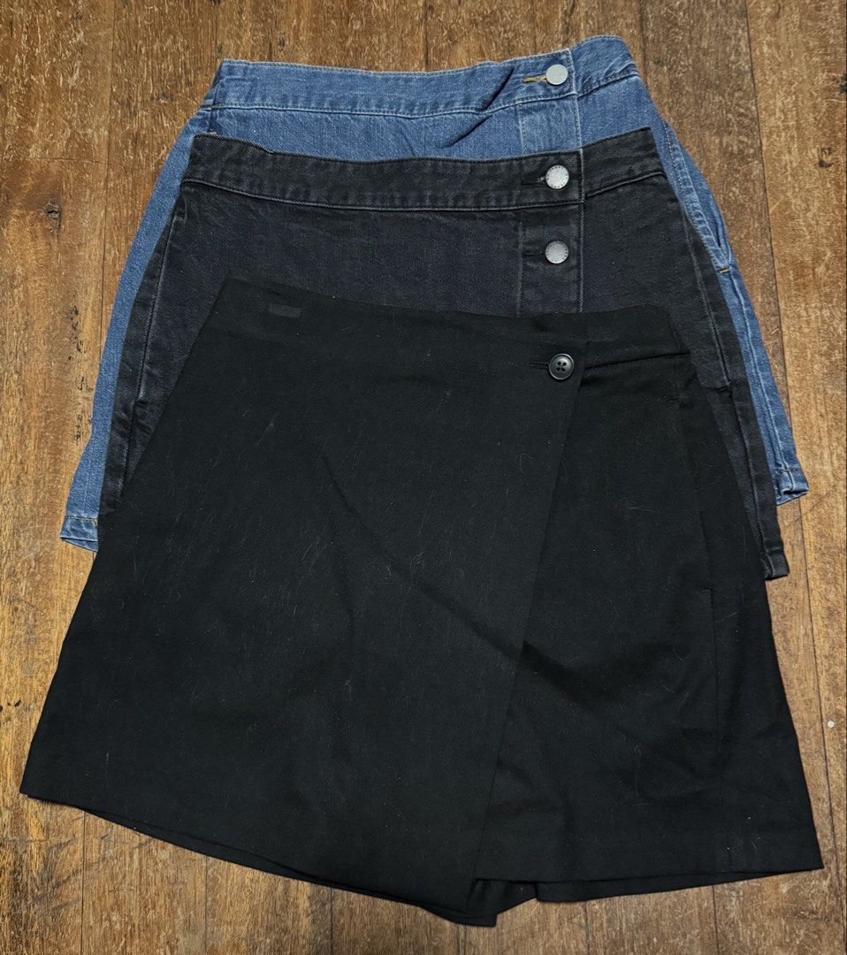 Uniqlo & GU Skorts (Category: Skirts) located in Manila. Submitted by livepenguin_crystal (Listing ID 1470271550, Image 1). Description: Uniqlo & GU skorts Size: Medium .