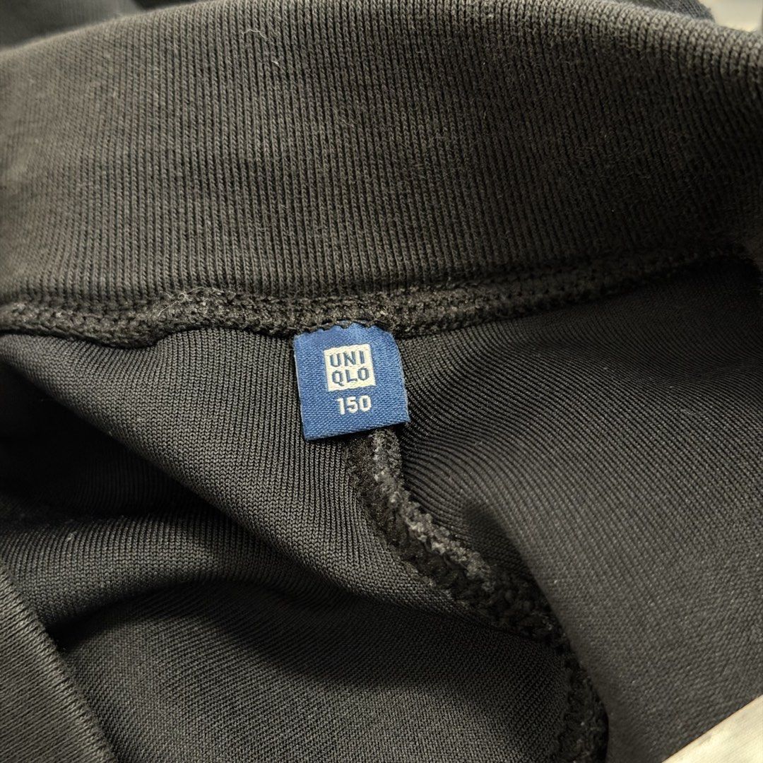 Uniqlo Black Tracksuit (BOTTOMS) (Category: Babies & Kids Fashion) located in Bulacan. Submitted by nicabanana_ (Listing ID 1470255508, Image 3). Description: ✅ worn only twice 💯 authentic 💯 ✨all listings are personally owned✨ 🏷️all listings are in good condition unless stated otherwise🏷️ payment methods: 💳 GCash 💳 Maya 💳 BPI 💳 Unionbank 💳 MariBank shipping options: 📦 J&T Express 📦 Lalamove locations: 📍 Bulacan 📍 Valenzuela 📍 Makati