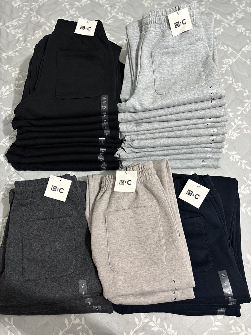 Uniqlo C Sweat Wide Pants (Category: Joggers) located in Manila. Submitted by secret.racks (Listing ID 1470258817, Image 1). Description: Uniqlo C Sweat Wide Pants Brandnew & Below SRP! Sizes: XS, Small, Medium, Large, & XL 📩📩📩.