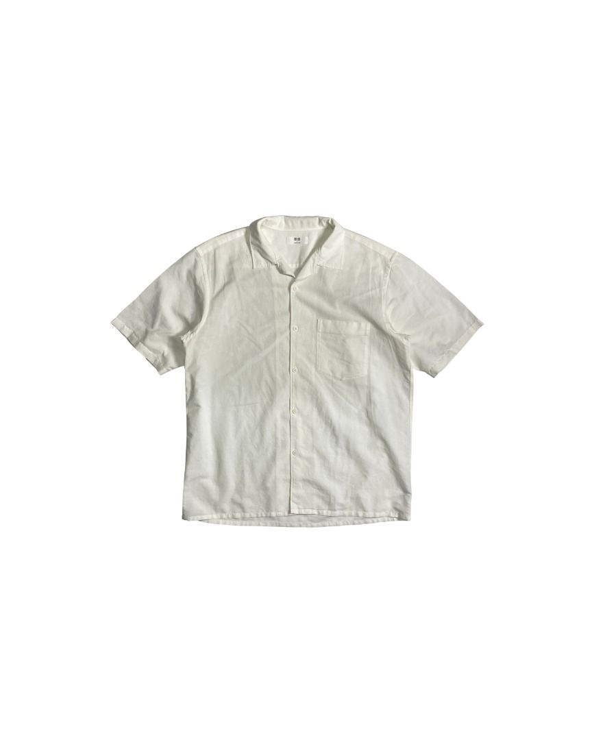 UNIQLO LINEN BOXY POLO (Category: Tshirts & Polo Shirts ) located in Davao. Submitted by premiumdept. (Listing ID 1470348428, Image 1). Description: UNIQLO LINEN BOXY POLO Size: Large Dimes: 24 x 28 Color rate: 10/10 Condition: As new Issue(s): None Note: Personal garment used once (too big for me now) _ - Sf buyers expenses - Check details before buying - Color may vary due to lighting - Manage your expectations, issues may not be seen or indica