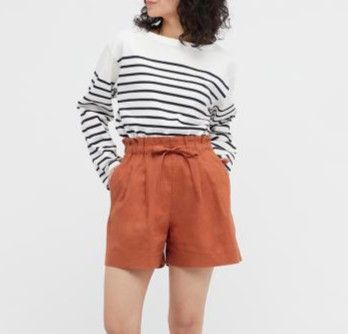 Uniqlo Linen Cotton Blend Short (Category: Shorts) located in Guinobatan. Submitted by lorocathrifts (Listing ID 1470258814, Image 1). Description: Uniqlo Linen Cotton Blend Short 🛒350‼️ 𝐒𝐢𝐳𝐞: Small on tag 𝐂𝐨𝐥𝐨𝐫: Rust 𝐂𝐨𝐧𝐝𝐢𝐭𝐢𝐨𝐧: Good ✨🆁🅴🅼🅸🅽🅳🅴🆁🆂✨ ♡ Mine now, pay now ♡ Color may slightly vary due to lighting. ♡ sf starts @51 +2 pesos for pouch 🛍️𝐕𝐢𝐚 𝐉&𝐓 💸𝐆𝐂𝐚𝐬𝐡 📍𝐁𝐢𝐜𝐨𝐥 .