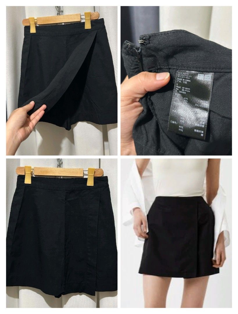 Uniqlo Linen Skort (Category: Other Bottoms) located in Guinobatan. Submitted by lorocathrifts (Listing ID 1470259607, Image 1). Description: Uniqlo Linen Skort 🛒400‼️ 𝐒𝐢𝐳𝐞: Small on tag 𝐂𝐨𝐥𝐨𝐫: Black 𝐂𝐨𝐧𝐝𝐢𝐭𝐢𝐨𝐧: Good ✨🆁🅴🅼🅸🅽🅳🅴🆁🆂✨ ♡ Mine now, pay now ♡ Color may slightly vary due to lighting. ♡ sf starts @51 +2 pesos for pouch 🛍️𝐕𝐢𝐚 𝐉&𝐓 💸𝐆𝐂𝐚𝐬𝐡 📍𝐁𝐢𝐜𝐨𝐥 .