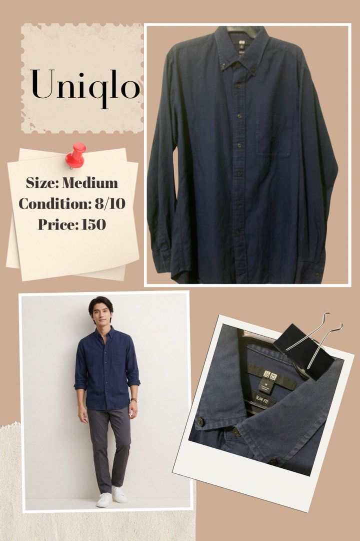 Uniqlo Navy Blue Longsleeves (Category: Tshirts & Polo Shirts ) located in Camalig. Submitted by ryrilim (Listing ID 1470296933, Image 1). Description: 🎄🎅Decluttering 2026 Pre-Christmas Sale! 🎉🎊 📦Shipping will be shouldered by the buyer 🚚 Courier: J&T 🏧 BDO or G Cash Style it like a true fashionista with H&M, GAP, Old Navy, A&F, Redwood, Uniqlo, J. Crew and any other trendy brands just for less than 250 pesos. .
