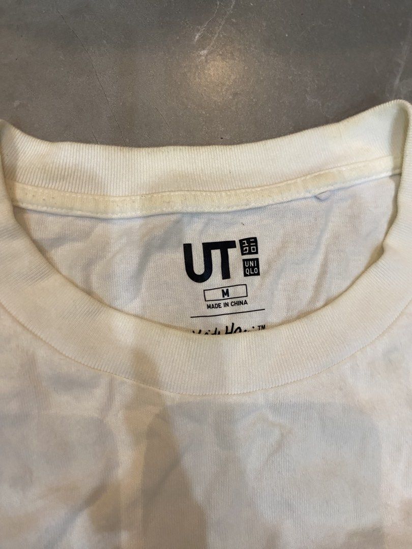UNIQLO X Keith Haring (Category: Tshirts & Polo Shirts ) located in Cainta. Submitted by rurufinds (Listing ID 1470150733, Image 2). Description: Uniqlo X Keith Haring 20x26 Good condition Washable stains Php 199 only Cainta Loc.