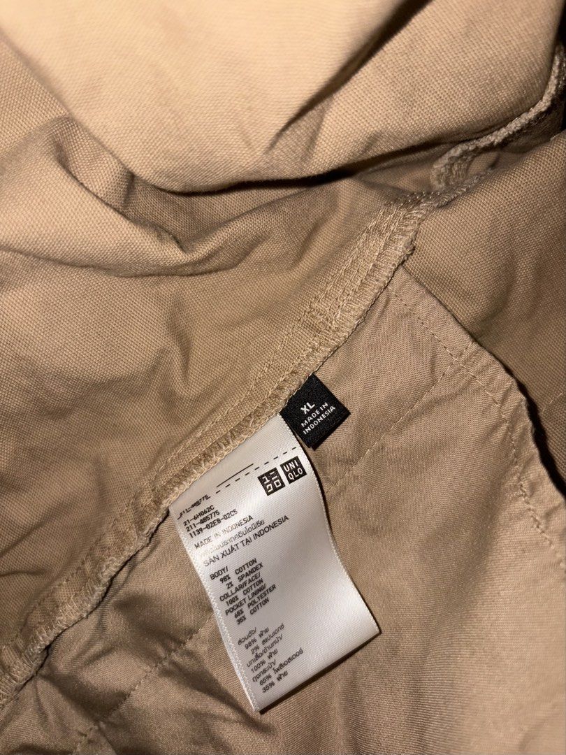 Uniqlo Zip-up short jacket XL (Category: Coats, Jackets and Outerwear) located in Manila. Submitted by v.ink (Listing ID 1470265035, Image 2). Description: Uniqlo Zip-up short jacket XL worn only twice store bought see pics for details rfs: too many jackets payment first buyer shoulder’s shipping fee quezon city.