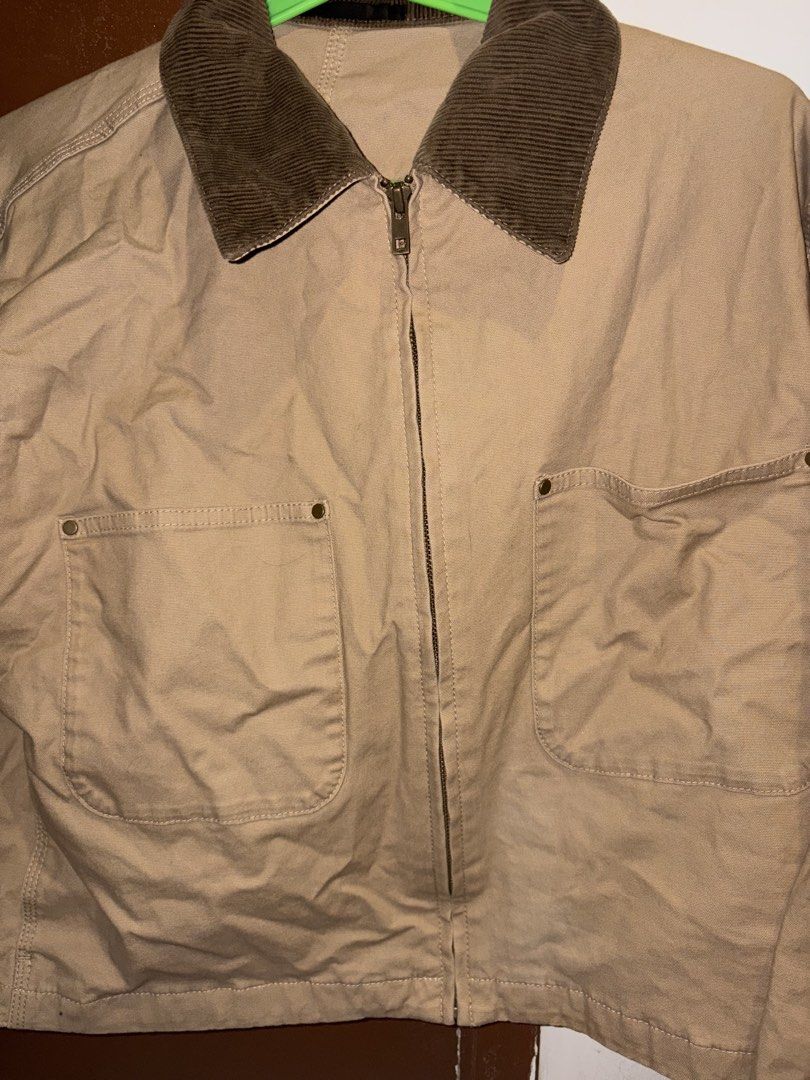 Uniqlo Zip-up short jacket XL (Category: Coats, Jackets and Outerwear) located in Manila. Submitted by v.ink (Listing ID 1470265035, Image 3). Description: Uniqlo Zip-up short jacket XL worn only twice store bought see pics for details rfs: too many jackets payment first buyer shoulder’s shipping fee quezon city.
