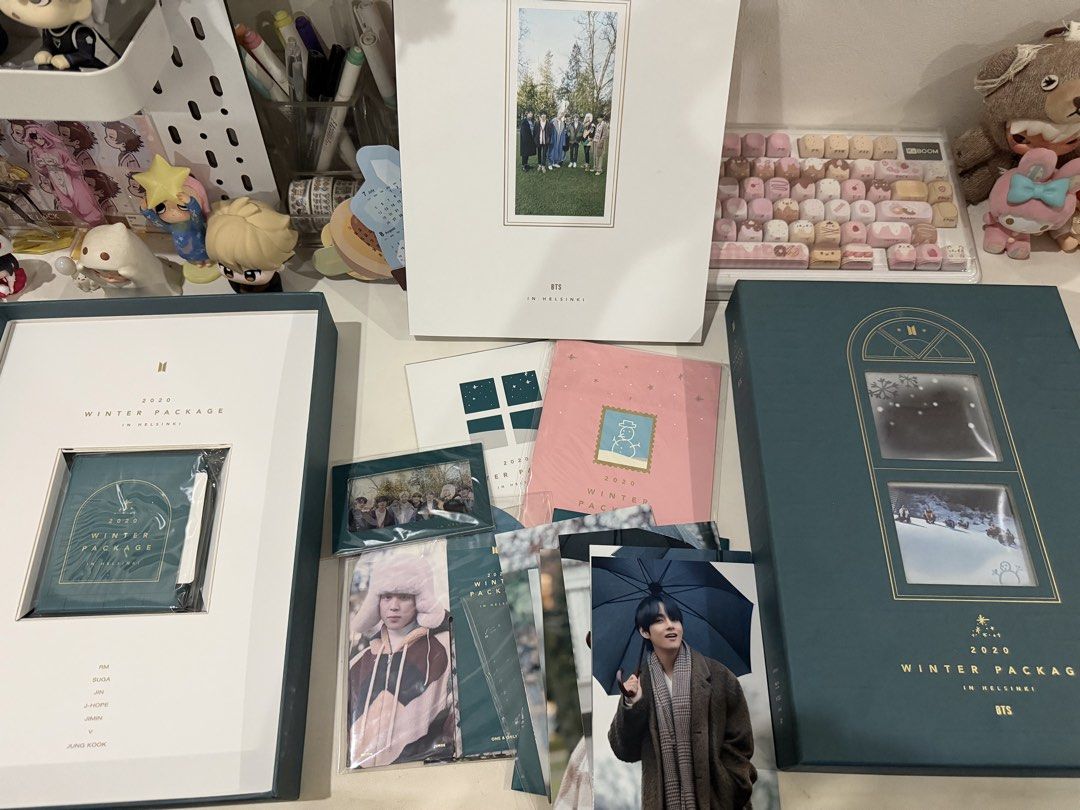 UNSEALED BTS WINTER PACKAGE 2020 WITH JIN PB (Category: K-Wave Merchandise) located in Bocaue. Submitted by ayaneryn (Listing ID 1470198180, Image 1). Description: BTS UNSEALED WINTER PACKAGE 2020 - price is still negotiable - complete inclusions with jin mini photobook - good condition - mop: gcash , maribank - dop: payo / 50% dp then rem bal after a week - mod: jnt (shouldered by buyer).