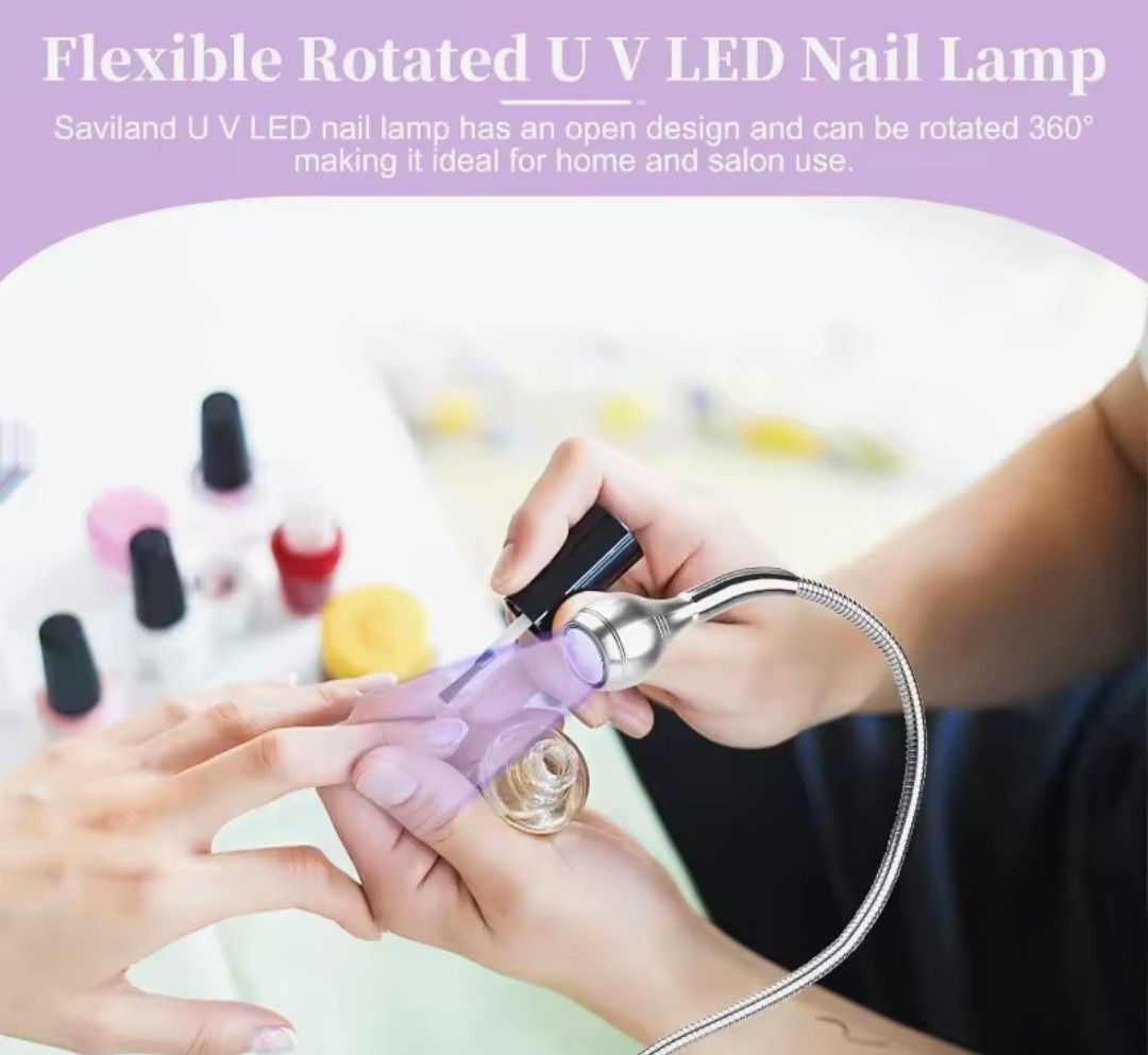 USB Mini UV Nail Lamp Dryer (Category: Everything Else Others) located in Manila. Submitted by lotty_2489 (Listing ID 1470247872, Image 3). Description: Brandnew GoodQuality Pink,Silver,Black Onhand Flexible COD/GcashPayment #09706504365 Charm.