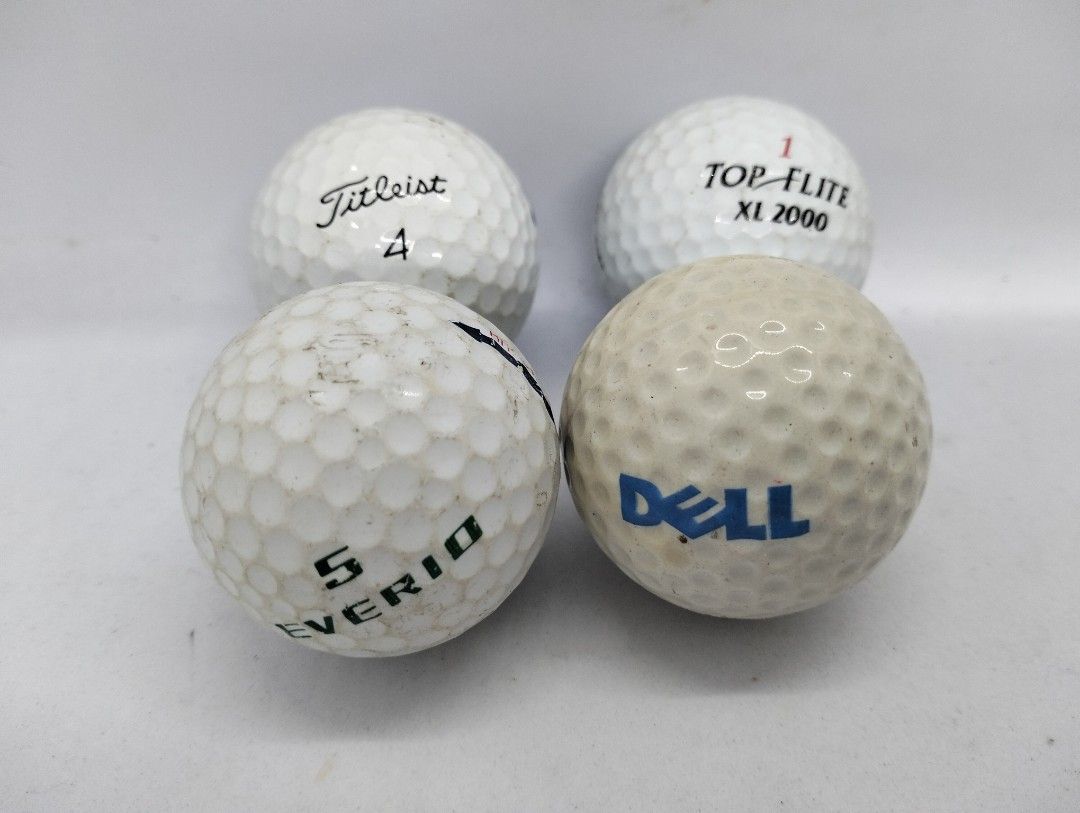 Used Mix Brands Gold Ball Set (4pcs) (Category: Golf) located in Baguio. Submitted by toys_of_yesteryear (Listing ID 1470286446, Image 1). Description: 📌Loc. Baguio 📌Price: 150 + sf Mix brands 4pcs golf ball set Used. Actual photos. What you see is what you get Mop: Gcash Mod: J&T only #crossposted.